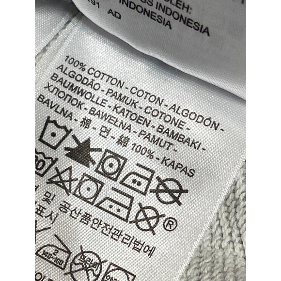 Levi's Men's Gray Cotton Long Sleeve Hooded Hoodie Sweatshirt Sweater Top Size L - Picture 4 of 4